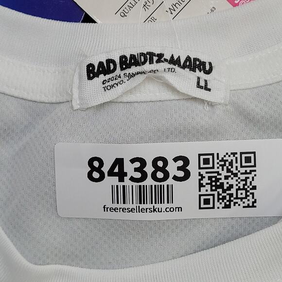 Bad-Badtz-Maru Sanrio Shirt Womens XL 21x27 White Penguin - Picture 6 of 13